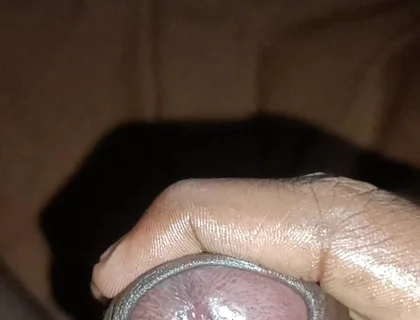 Black Dick Masturbation