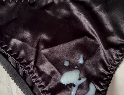 Cum on Wife’s Panties 17