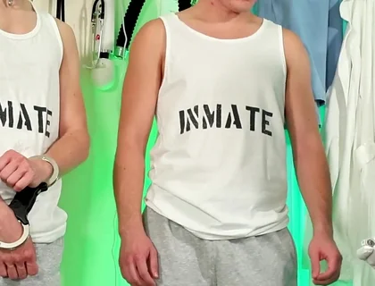 Medical Examination for Two Twink Inmates Pt 1