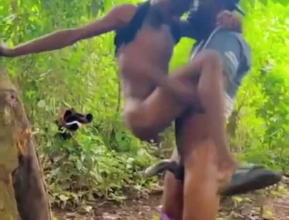 Caught My Step Brother Fucking My Lil Brother Inside Bush