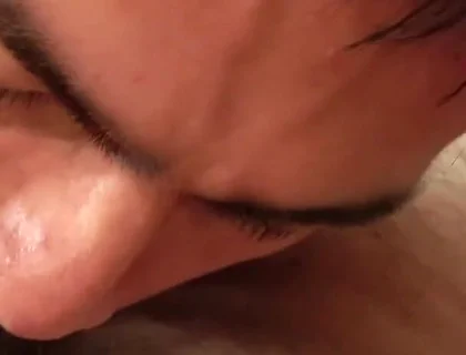 Making Deepthroat to a Sexy German Stepdaddy