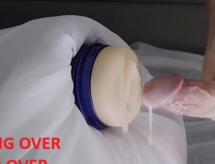 Sensual Morning Play Dripping Cum Over and Over for You Asmr