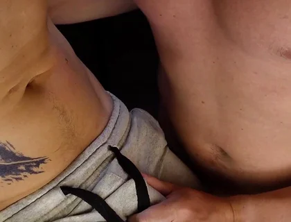 Cock in the Navel in the Kitchen