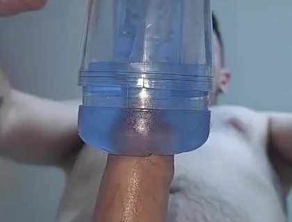 I Need Someone to Sniff My Musky Butt and Play with My Hole While I Fuck My Fleshlight