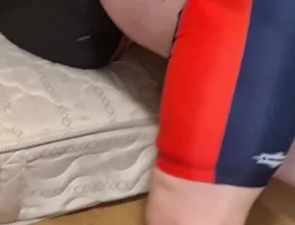 Silver Stepdaddy Boxer Vs. Gouine Wrestler - Singlet Wrestling Challenge
