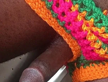 African Bisexuals Masturbating and Huge Cum