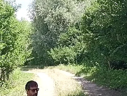 Risky Cock Jerking on an Abandoned Field / Risky Solo Outdoors