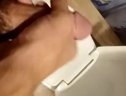 Solo masturbation from a local guy