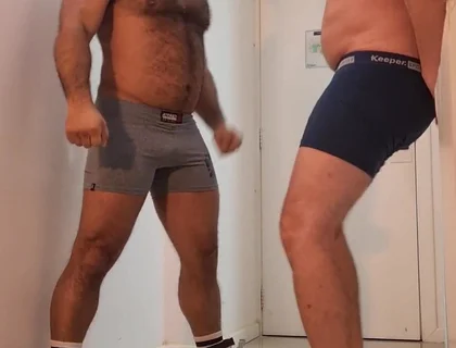 Naughtybearbr - Heavyweight Body Shot Challenge