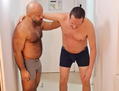 Naughtybearbr - Heavyweight Body Shot Challenge