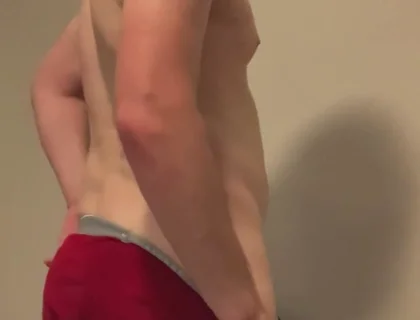 Sweaty Bro Feels Horny After Baseball Game