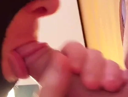 Big Cum Explosion at Gloryhole Horny Xl Cock