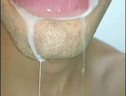I Want Your Milk in My Mouth, Tongue, Long Tongue Fetish, Sloopy, Long Tongue Blowjob, Playful Tongue, Kiss