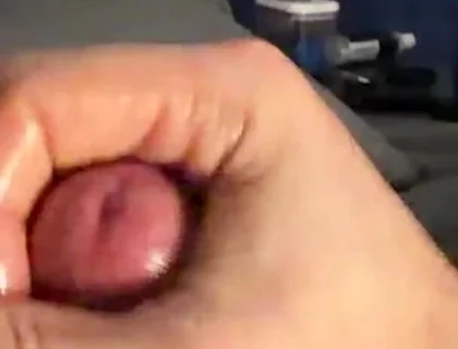 Jerking That Hairy Cock