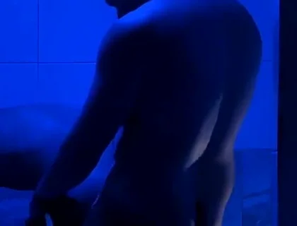 Muscle Bear Fucks Latino in Gay Sauna