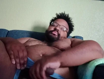 Big Stepdaddy Nuts in a Hotel Room