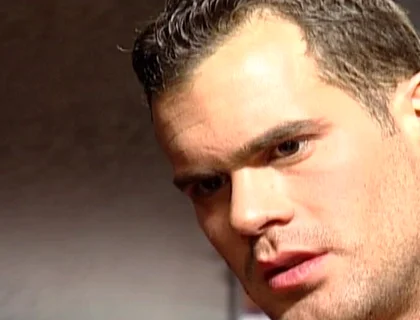 Young Hung Muscle Stud Jerks off Solo at a Glory Hole with His Lover and Shoots a Thick Load
