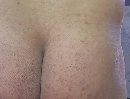 First Time Using an Inflatable Anal Ball