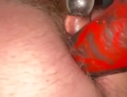 Trying to Stretch My Ass Open