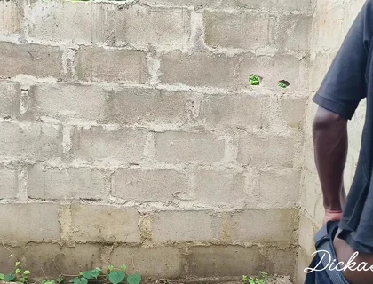 Fucking That Slime Waist Doggy in an Uncompleted Building