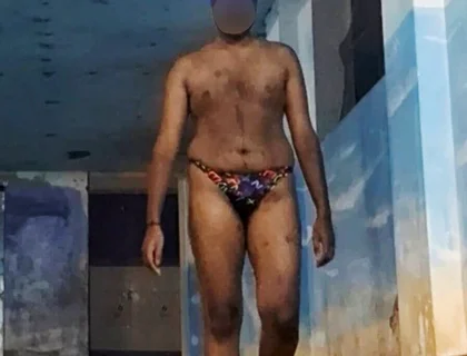 Nude Indian Mallu in Swimming Pool