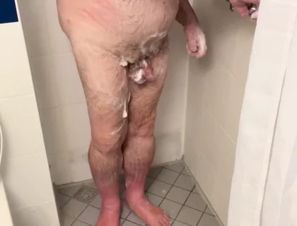 In the Shower with Coach Karl 6765