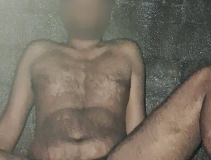 Nude Mallu Indian Guy Walking Outdoor at Night
