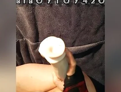 Twink Moaning On Long Dildo Anal Pleasure..hot Anal