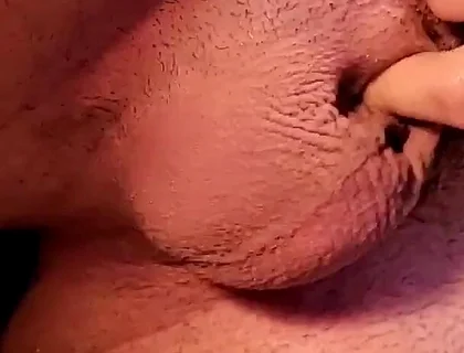 Double Sissygasm with a Black Dildo in My Boypussy