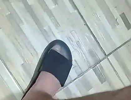 Handjob in the Bathroom