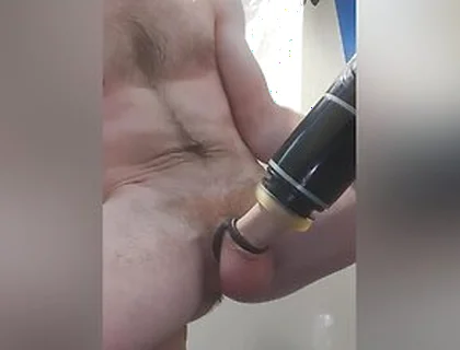 Fuck Matchine And Cock Ring Combo Fuck