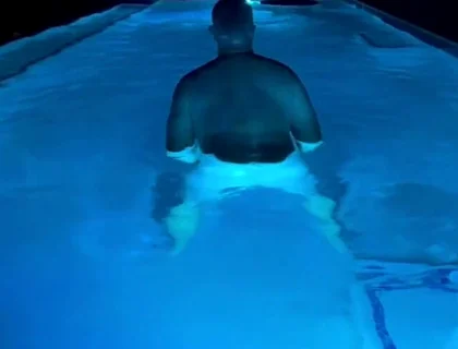 Anyone Else Play Fetch Naked in the Pool?