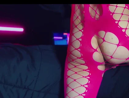 Femboy in Sexy Pink Lingerie - Big Booty
