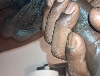Close up Jerking Juicy BBC