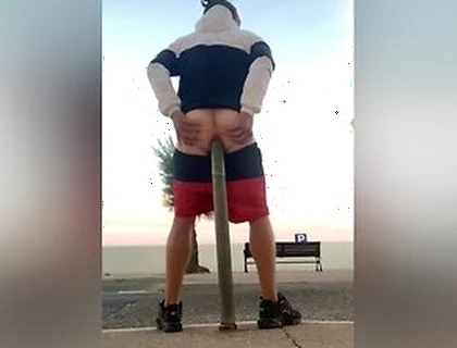 Roadside Anal Pole By The Sea