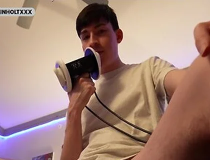 Asmr Ear Licking Showing Off Bulge Before Sliding Them Off
