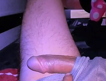 Innocent Virgin Guy Masturbates His Cock Until He