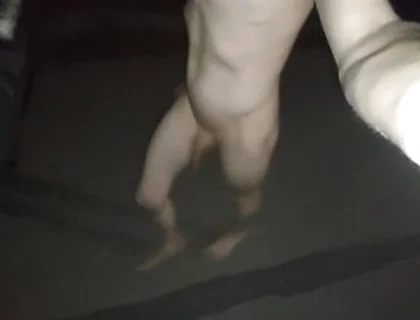 Almost Caught Walking Naked In Public