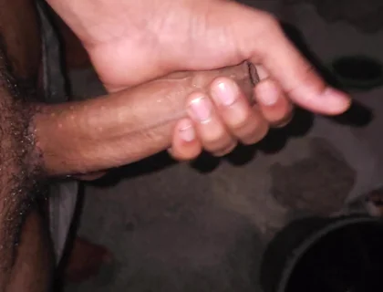 Masturbating in the Bathroom