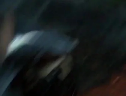 Cumshot in Public at Night