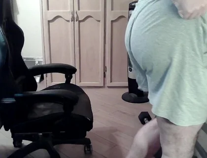 Hot Camboy Works His Legs and Nipples