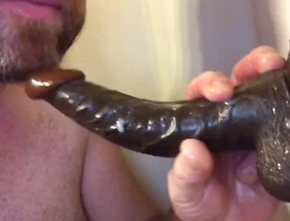 Snap Chat In Hardcore Masturbation & Dildo Fuck Cumming Twice Draining My Balls & My Bladder At The End