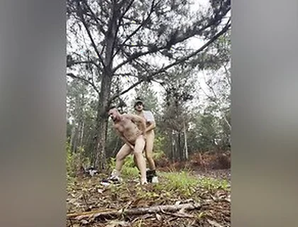 Samuel Hodecker Fucks Cruising Boy In The Woods Raw Bareback