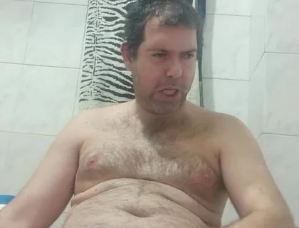 Big Cock in Bathroom