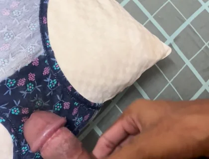 Dobul Cum!! My Step Stepsister Cums Panties