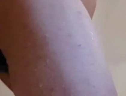 Husband Riding Huge Dildo in Shower