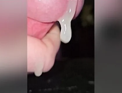 Close Up And Motion Slowed - Solo Cumshot #13