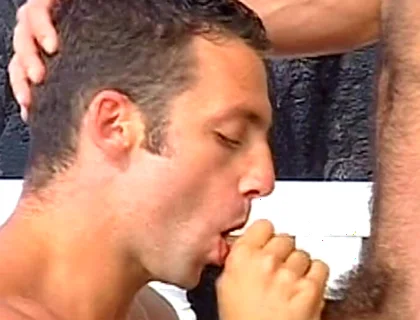 Young Hung Muscle Duo Plays with Dildos Outdoors and Gets Each Other off Hard