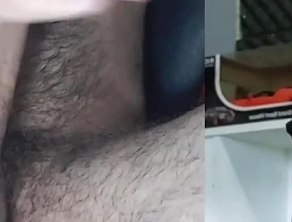 Masturbating Big Penis 4 Minutes, Look at the Face of Pleasure