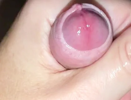 Play with and Jerk off My Small, Uncut Dick